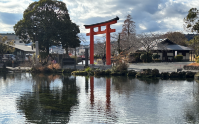 Fujinomiya : Praying for Mount Fuji
