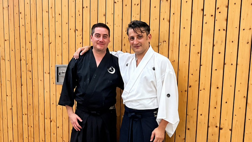 With Luciano Morgenstern